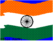 animierte indische Nationalflagge - 9KB
